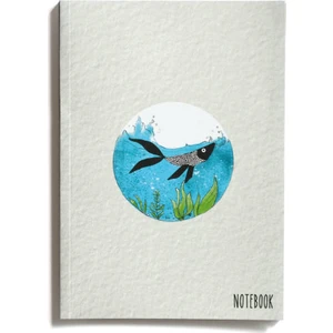 Fishy 1 Noktalı Defter A5