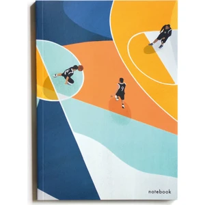Basketball Noktalı Defter A5
