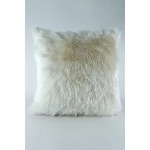 Peluş Kırlent Kılıfı Krem