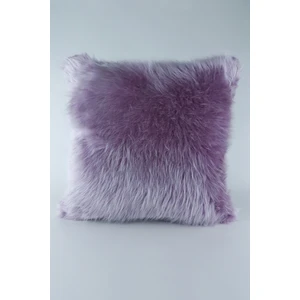 Peluş Kırlent Kılıfı Lila