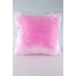 Peluş Kırlent Kılıfı Pembe