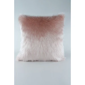 Peluş Kırlent Kılıfı Pudra