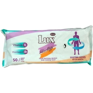 Lux Vücut Temizleme Havlusu 50'li