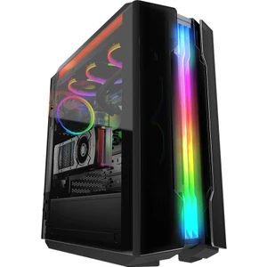 Gemini T CGR-6KMTB-RGB LED Panel ATX Bilgisayar Kasa