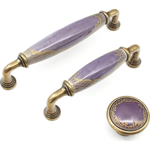 Porselen Yıldız Kulp Düğme