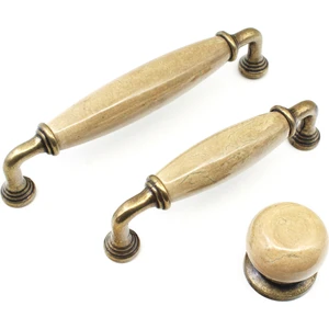 Porselen Yıldız Kulp Düğme