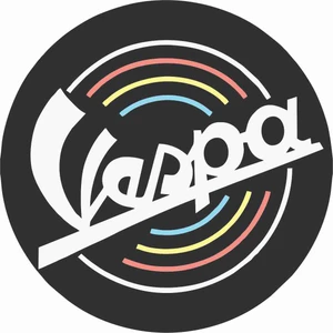 Sticker Atölyesi Vespa - Scooter Sticker - 14192 Renkli 6 x 6 cm