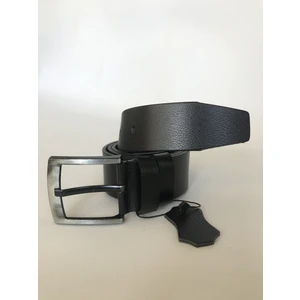 Siyah Lüks Deri Kot, Spor Kemer 4.5 cm