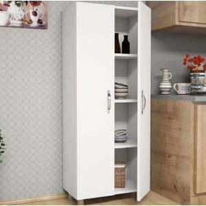 Zerka Concept  Mdf Çok Amaçlı 4 Bölmeli 2 Kapaklı Dolap