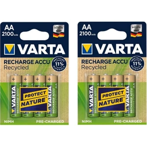 2100 Mah 1.2V AA Şarjlı Pil 56616 8'li