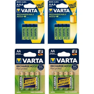 8 x 2100 Mah AA + 8 x 800 Mah AAA Şarjlı Pil