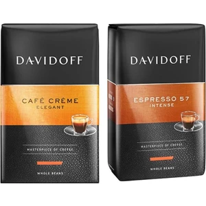 Cafe Creme 500 gr & Davidoff Espresso 57 Çekirdek Kahve 500 gr