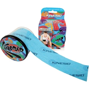 Kinesio Tape Tex Performance + 5 cm x 5 m Logolu Band Mavi