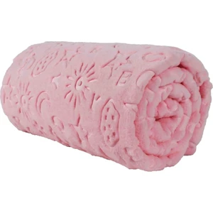 Soft  Embos Peluş Bebek Battaniyesi