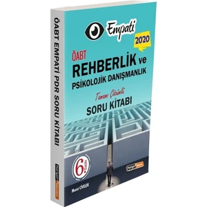 Kariyer Yayınları Meslek 2020 Öabt Empati Rehberlik Soru Bankası Çözümlü