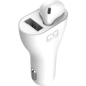 Cg Mobile CGM01 Araç Şarjı + Mono Bluetooth Kulakiçi Kulaklık