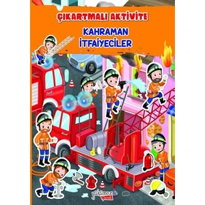 Çıkartmalı Aktivitekahraman İtfaiyeciler
