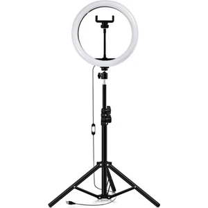 Utp 14" Ring Light Canlı Yayın Kuaför Makyaj Youtuber Çekimleri Için + 2 m Stand Ayak