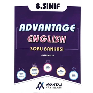 Avantaj Yayınları 8.sınıf Ingilizce Soru Bankası + Denemeler