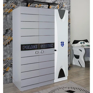 Police 3 Kapılı Gardrop