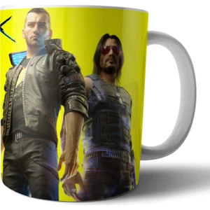 Cyberpunk 2077 V & Johnny Silverhand Kupa Bardak
