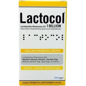 Lactocol Probiyotik İçeren 15 ml Damla Takviye Edici Gıda