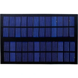 Emay Center Güneş Paneli 20 x 13 cm 12V 500mAh + ve - Uç Kablolu Solar 6W