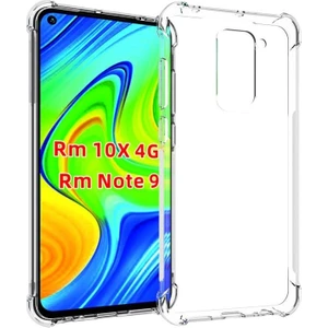 Xiaomi Redmi Note 9 Kılıf AntiShock Ultra Koruma Sert Kapak Şeffaf