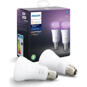 Hue Renkli Akıllı Ampul 2'li Ekopaket E27 Bluetooth Özellikli