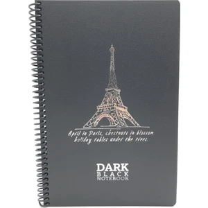 2673 Dark 50 Yaprak Çizgisiz Defter 17 x 24 cm