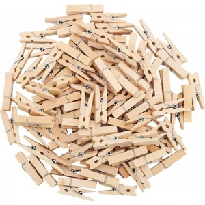 Ahşap Mini Mandal 50'li