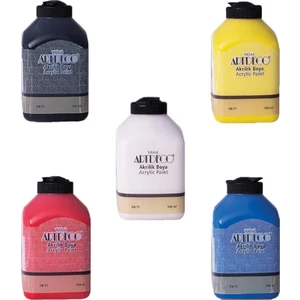 Akrilik Boya 500 ml 5'li Set