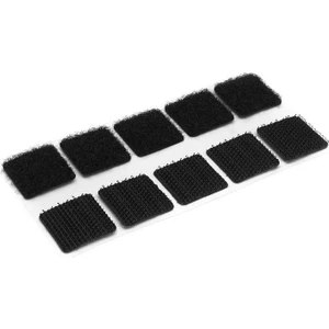 Kare Kesim Cırt Bant, Arkası Yapışkanlı, Siyah 2X2 Cm 1000 Adet