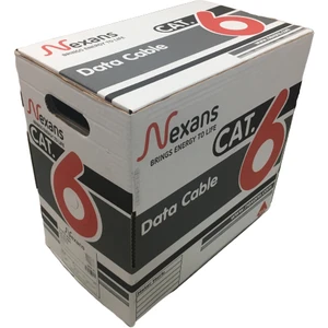 Nexans Cat6 U-Utp Ethernet 23 Awg İnternet Kablosu Bakır 305M