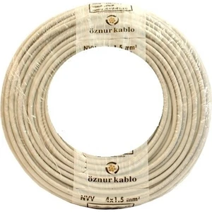 4X4 Nym Kablo Tam Bakır 100 Metre