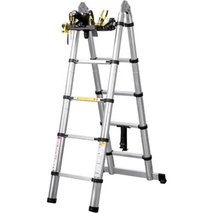 A Tipi Alüminyum Teleskopik Merdiven | 8+8 Basamak - 5 Metre