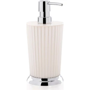 Nely Sıvı Sabunluk Beyaz Krom Kaplama