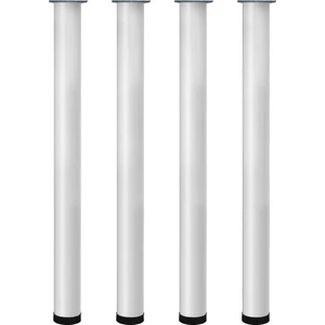 Masa Ayağı Beyaz 71 - 74 cm Ayarlı 4'lü
