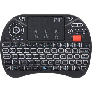 I8X Artı 2.4 GHz Aydınlatmalı Kablosuz Klavye Touchpad (Yurt Dışından)