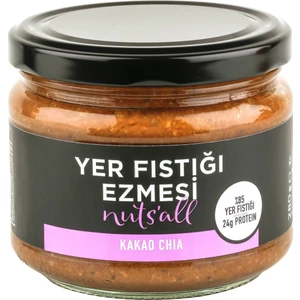 Nuts'All Kakao Chialı Fıstık Ezmesi 280 gr