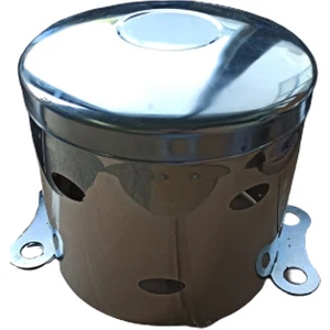 22,5" Krom Akis Tası Uzun