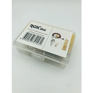 Rox Wood Ahşap Yuvarlak Boncuk Şekillendirme Matkap Ucu Seti
