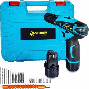 36V 4Ah Lıon Armut Tıp Matkap 27 parça Setli