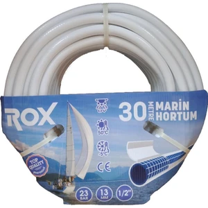 Rox 1/2'' 13 mm Marine Tekne Bahçe Sulama Hortumu 30 Metre