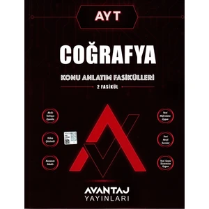 Avantaj Yayınları AYT Coğrafya Konu Fasikülleri