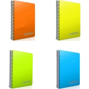 Chromo (A4)  Pp Kapak Spiralli Defter -Kareli 140 Yp 4'lü