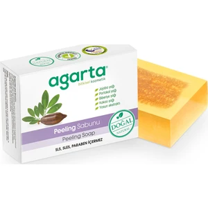 Doğal Peeling Sabunu - Bitkisel Yağlar ve E Vitamini ile Zenginleştirilmiş, El Yapımı, SLS ve SLES İçermeyen, 150 gr