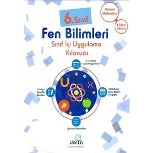 Dora Basım Yayın 6.Sınıf  Fen Bilimleri Sınıf Içi Uygulama Kılavuzu