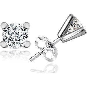 Swarovskı Taşlı Tek Taş Küpe 04