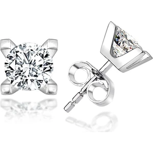 Swarovskı Tek Taş Küpe 38